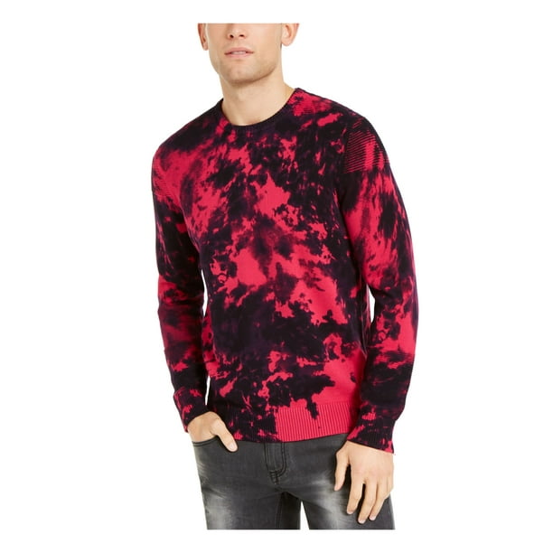 Frieed Men Color Block Crewneck Long Sleeve Knitted Stylish Pullover Sweater 